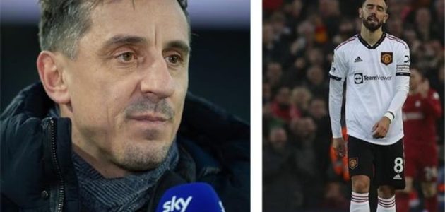 جاري نيفيل: مانشستر يونايتد كانوا كالأشلاء أمام ليفربول.. وأداء فرنانديز وصمة عار